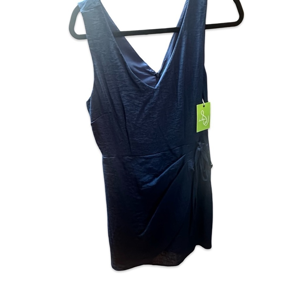 NWT Sam Edelman Faux Wrap Mini Dress SZ 8 Spring Graduation Wedding guest Dress - Picture 4 of 12